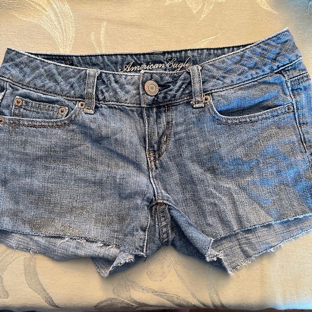 Sparkle American eagle Jean shorts